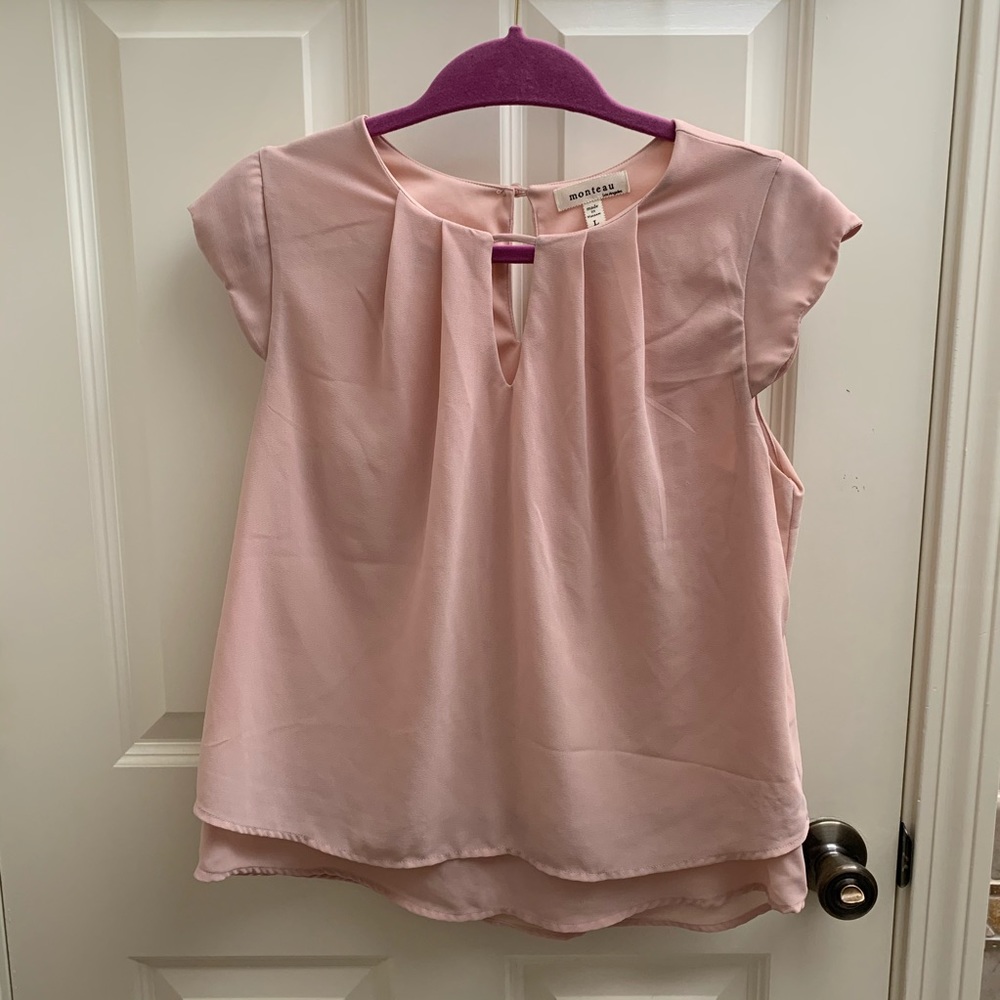 Blush pink top